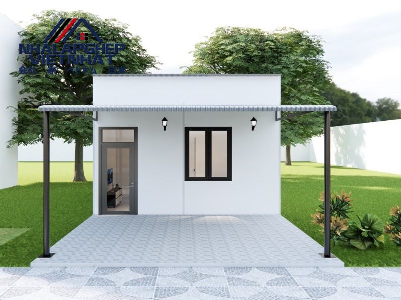 +3 mẫu nhà lắp ghép 15m2 không sợ vượt quá ngân sách